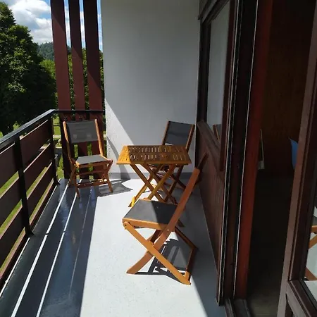 Joli Avec Piscine Et Tennis - Résidence Le Lacuzon Appartement Les Rousses